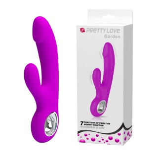 Wibrator Królik - GORDON, USB, 7 function Pretty Love