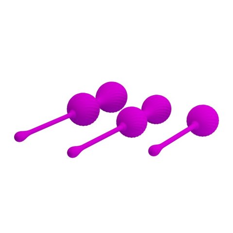 Zestaw Kulek Kegla - KEGEL BALL PURPLE Pretty Love