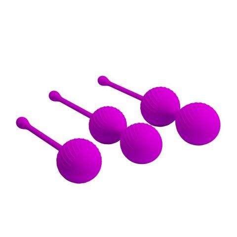 Zestaw Kulek Kegla - KEGEL BALL PURPLE Pretty Love