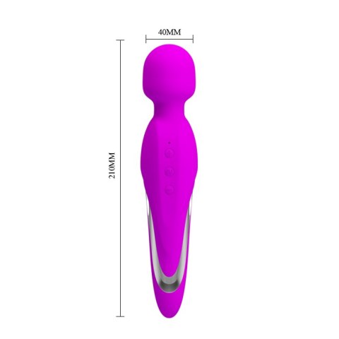 Masażer - MORTIMER, USB, 7 vibration, 5 speed level Pretty Love