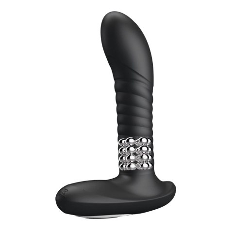 Genialny Masażer Prostaty - PROSTATE MASSAGER, USB 3 rot; 12 vibr. Pretty Love