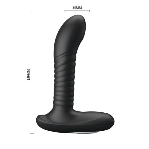 Genialny Masażer Prostaty - PROSTATE MASSAGER, USB 3 rot; 12 vibr. Pretty Love