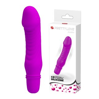 Wibrator uniwersalny - STEV, PURPLE 10 function Pretty Love