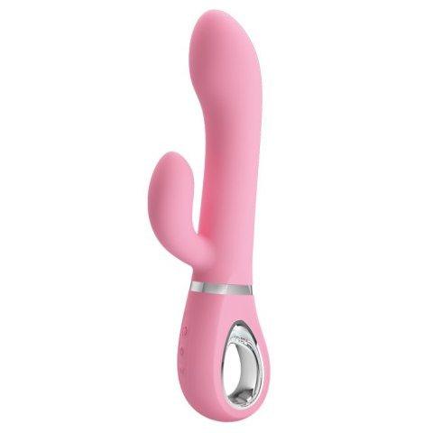 Wibrator Królik - TERNENCE USB PINK 4 rot. 12 vibration Pretty Love