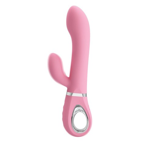 Wibrator Królik - TERNENCE USB PINK 4 rot. 12 vibration Pretty Love