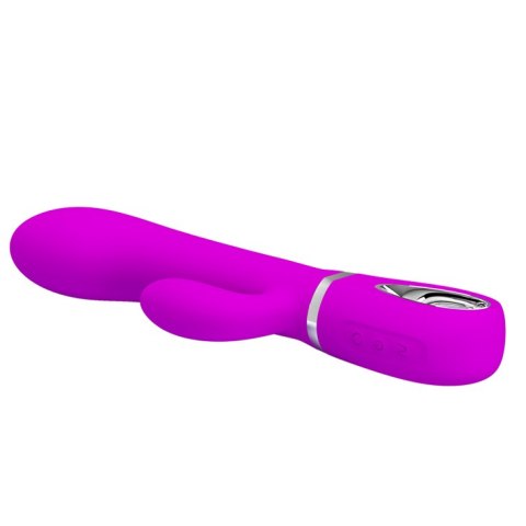 Wibrator Królik - TERNENCE USB PURPLE 4 rot. 12 vibration Pretty Love