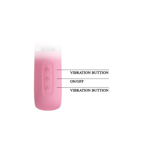 Wibrator Królik - THOMAS USB PINK 7 function Pretty Love