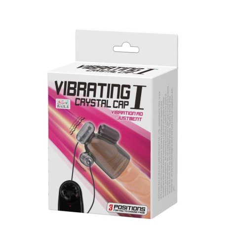 Wibrująca nakładka - VIBRATING CRISTAL CAP I vibration Pretty Love