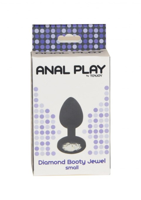 Diamond Booty Jewel Small Black ToyJoy