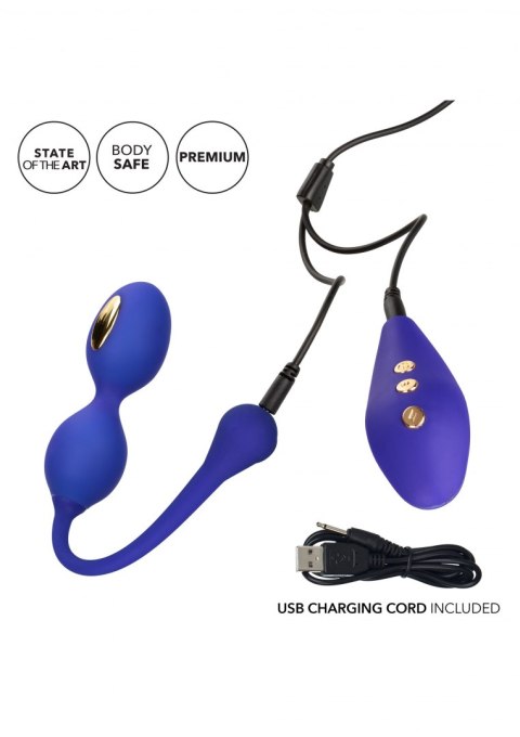 Estim Dual Kegel Exerciser Blue Calexotics