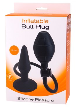 Inflatable Butt Plug S Black Seven Creations