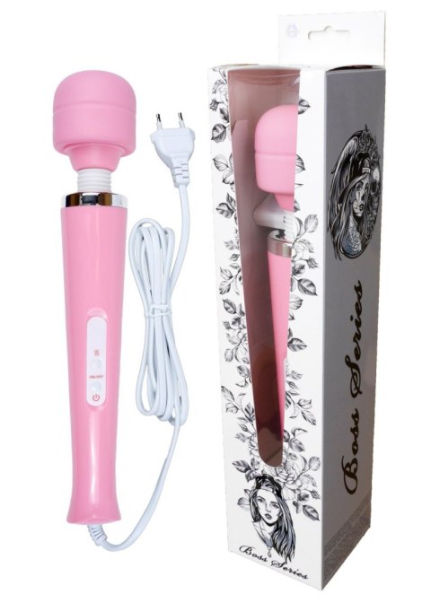 Stymulator-Magic Massager Wand Cable 110-240V Pink 10 Function B - Series Magic