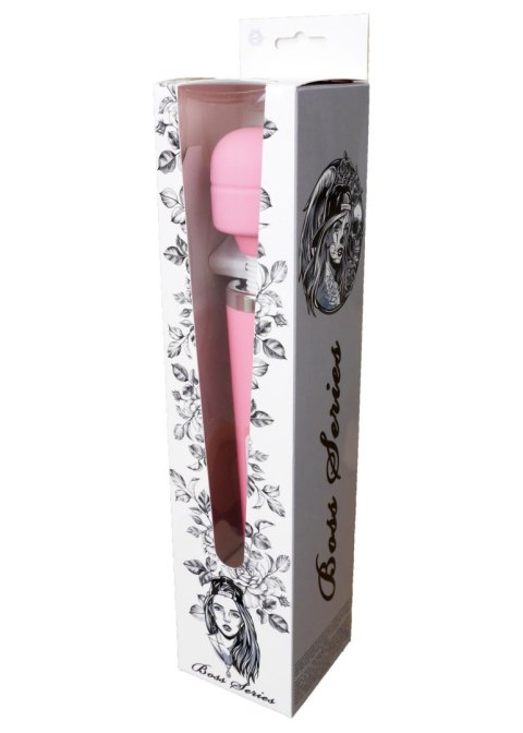 Stymulator-Magic Massager Wand Cable 110-240V Pink 10 Function B - Series Magic