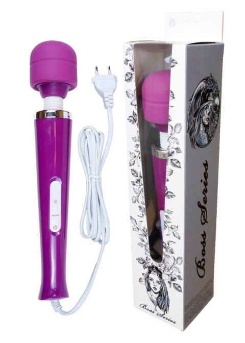 Stymulator-Magic Massager Wand Cable 110-240V Purple 10 Function B - Series Magic