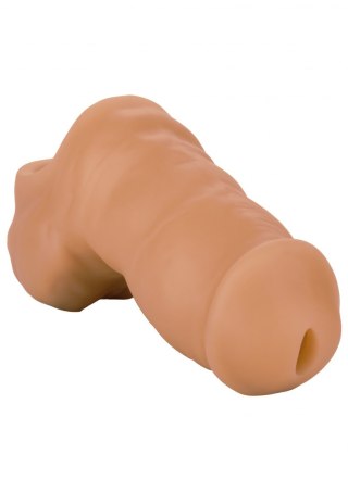 Soft Silicone Stand-To-Pee Caramel skin tone Calexotics