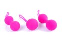 Kulki-Silicone Kegal Balls Set - Pink B - Series HeavyFun
