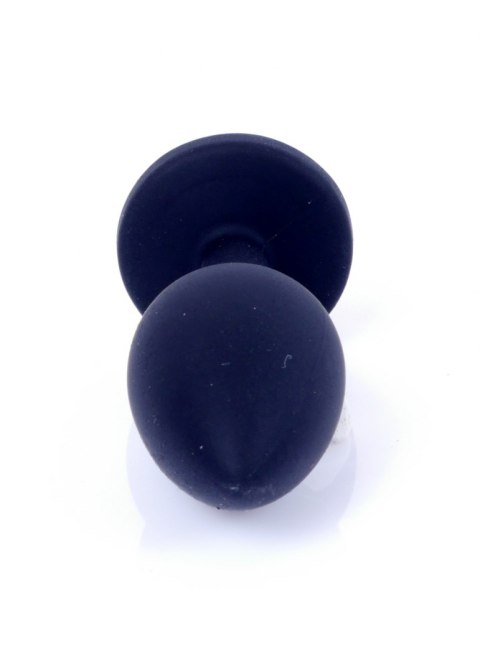 Plug-Jewellery Black Silicon PLUG Small- Pink Diamond B - Series HeavyFun