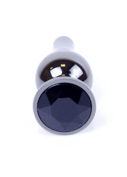 Plug - Jewellery Dark Silver BUTT PLUG - Black B - Series HeavyFun
