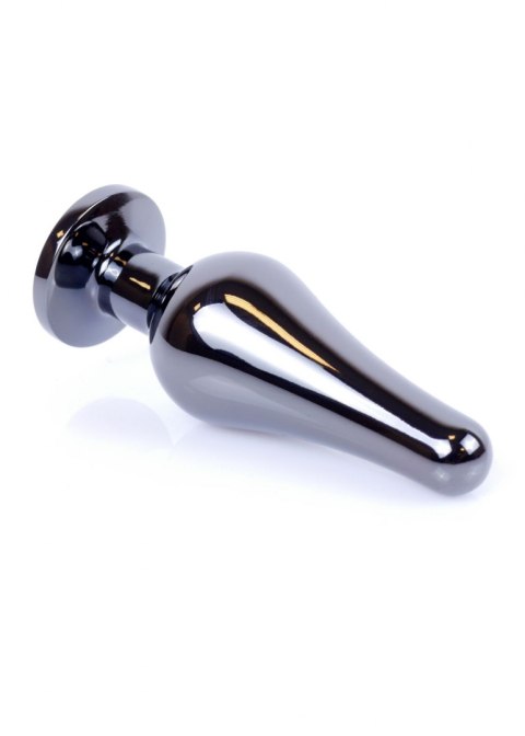 Plug - Jewellery Dark Silver BUTT PLUG - Black B - Series HeavyFun