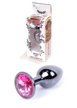 Plug-Jewellery Dark Silver PLUG- Pink B - Series HeavyFun