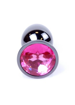 Plug-Jewellery Dark Silver PLUG- Pink B - Series HeavyFun