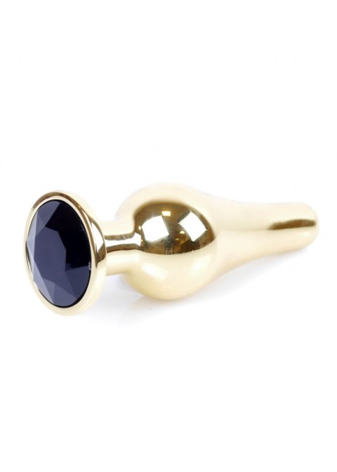 Plug - Jewellery Gold BUTT PLUG - Black B - Series HeavyFun