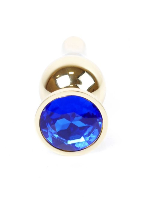 Plug - Jewellery Gold BUTT PLUG - Dark Blue B - Series HeavyFun