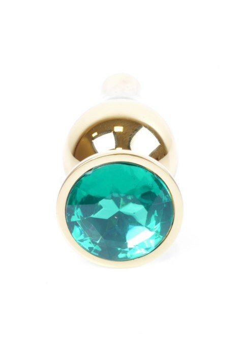 Plug - Jewellery Gold BUTT PLUG - Green B - Series HeavyFun