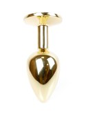 Korek Analny - Jewellery Gold PLUG- Clear B - Series HeavyFun