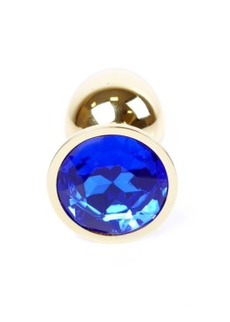 Plug-Jewellery Gold PLUG- Dark Blue B - Series HeavyFun