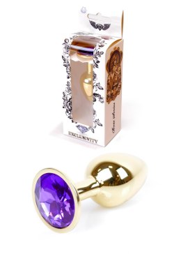 Plug-Jewellery Gold PLUG- Purple B - Series HeavyFun