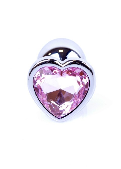 Plug - Jewellery Silver Heart PLUG- Rose B - Series HeavyFun