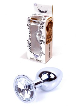 Plug-Jewellery Silver PLUG- Clear B - Series HeavyFun