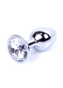 Plug-Jewellery Silver PLUG- Clear B - Series HeavyFun