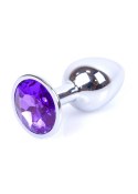 Plug-Jewellery Silver PLUG- Purple B - Series HeavyFun