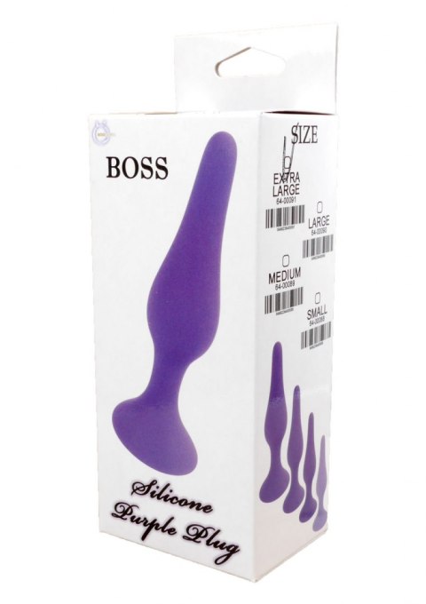 Plug-Silicone Plug Purple - Extra Large B - Series HeavyFun