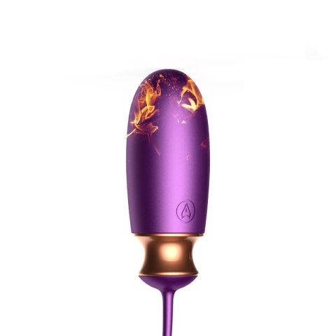 Wibrujące Jajko - Vibrating Silicone Love EGG USB 10 Function / Heating / Voice Control B - Series Fox