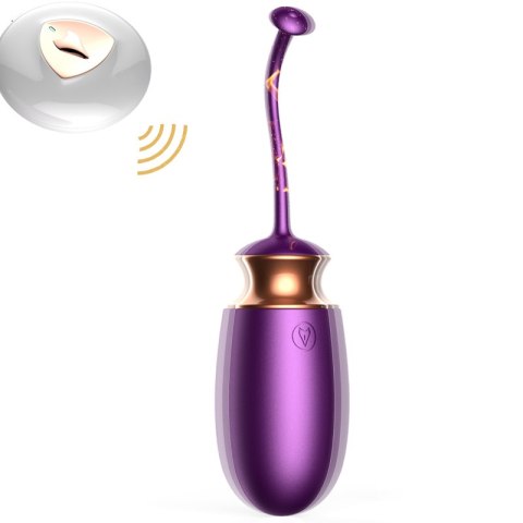 Wibrujące Jajko - Vibrating Silicone Love EGG USB 10 Function / Heating / Voice Control B - Series Fox