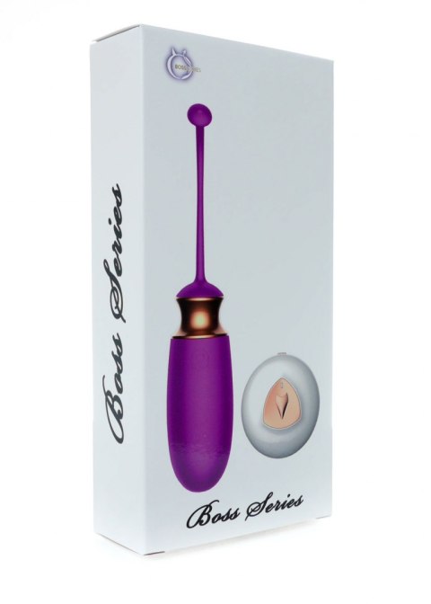 Wibrujące Jajko - Vibrating Silicone Love EGG USB 10 Function / Heating / Voice Control B - Series Fox