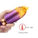 Wibrujące Jajko - Vibrating Silicone Love EGG USB 10 Function / Heating / Voice Control B - Series Fox