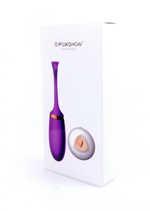 Wibrujace Jajko - Vibrating Silicone Love EGG USB 10 Function / Voice Control B - Series Fox