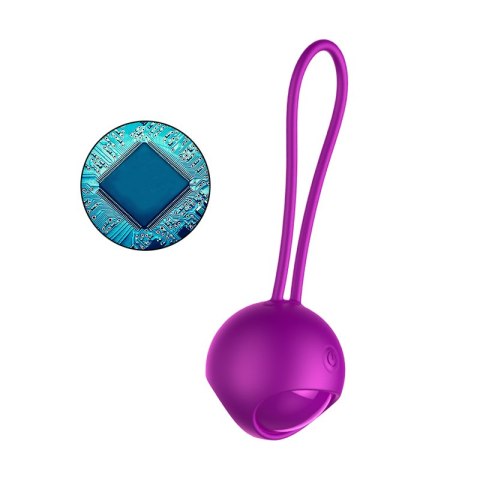 Wibrujące Kulki Kegla - Vibrating Silicone Kegel Balls Set USB 10 Function / Remote control B - Series Fox