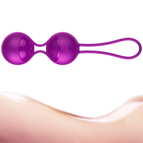 Wibrujące Kulki Kegla - Vibrating Silicone Kegel Balls Set USB 10 Function / Remote control B - Series Fox