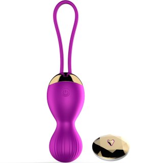 Kulki-Vibrating Silicone Kegel Balls USB 7 Function B - Series Fox