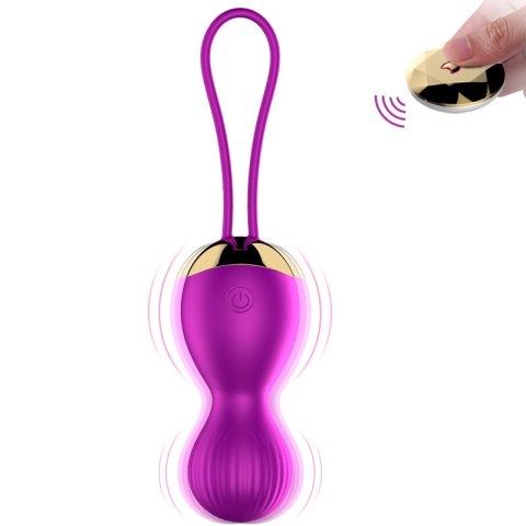 Kulki-Vibrating Silicone Kegel Balls USB 7 Function B - Series Fox