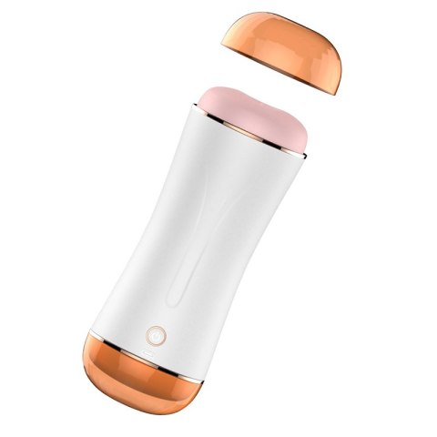 Masturbator - B - Series - Vibrating Masturbation Cup USB 10 function + Interactive Function / Double Ends B - Series Fox