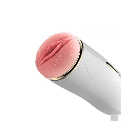 Masturbator-Vibrating Masturbation Cup USB 7 + Interactive Function / Talk Mode B - Series Fox