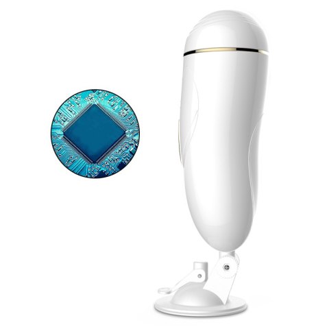 Masturbator-Vibrating Masturbation Cup USB 7 + Interactive Function / Talk Mode B - Series Fox