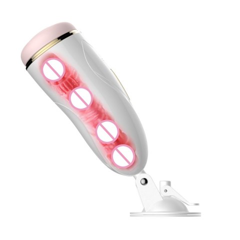 Masturbator-Vibrating Masturbation Cup USB 7 + Interactive Function / Talk Mode B - Series Fox