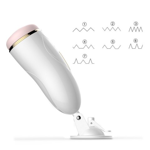 Masturbator-Vibrating Masturbation Cup USB 7 + Interactive Function / Talk Mode B - Series Fox